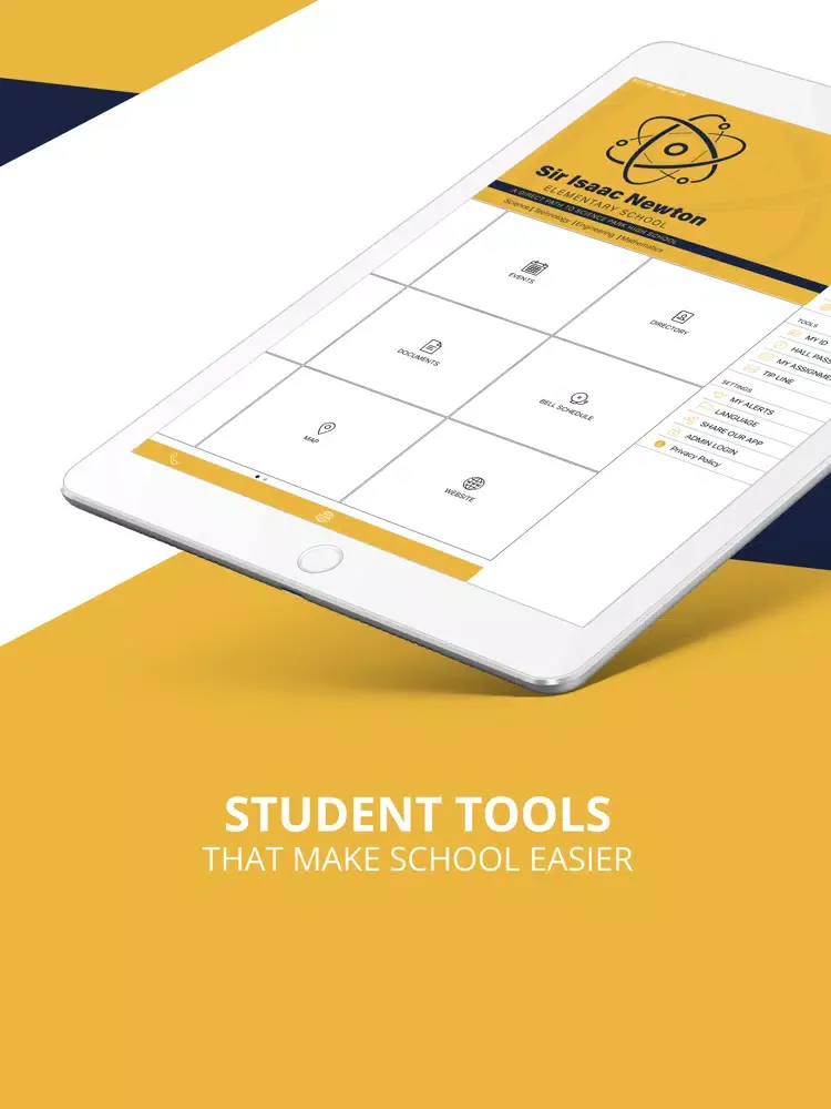تصاویر Sir Isaac Newton Elementary iPad 