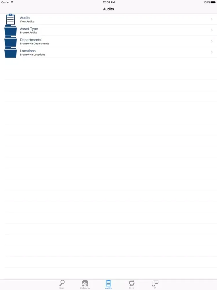AM Connect iPad  Ekran Görüntüleri