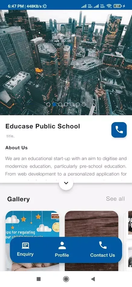 B. R. Birla Public School Ekran Görüntüleri