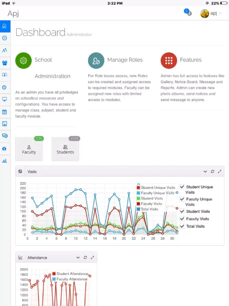 Apj Smart School Kharar iPad  스크린샷