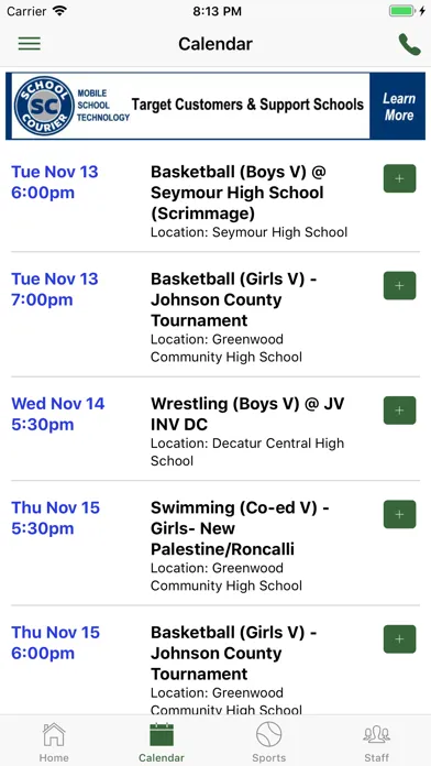 Greenwood Athletics - Indiana Screenshots