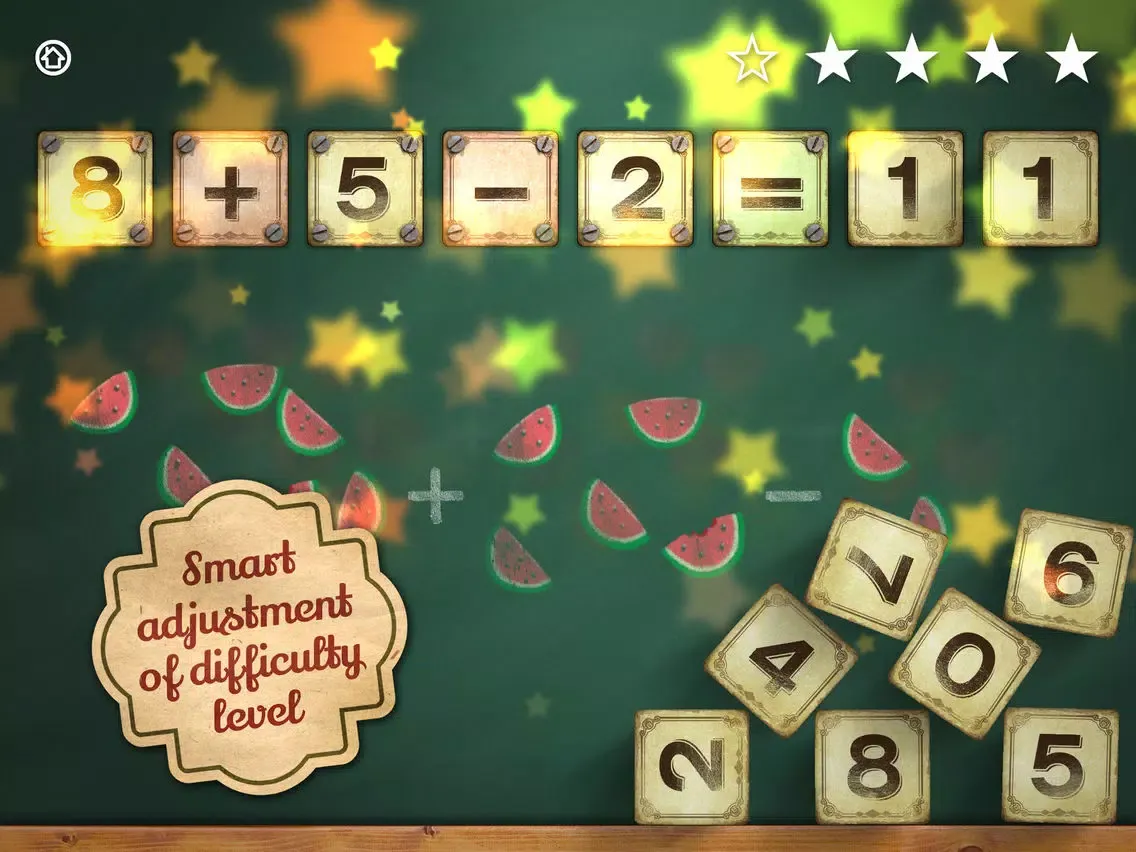 Tangkapan skrin Mathcubes Free: Addition and Subtraction for Kids iPad 