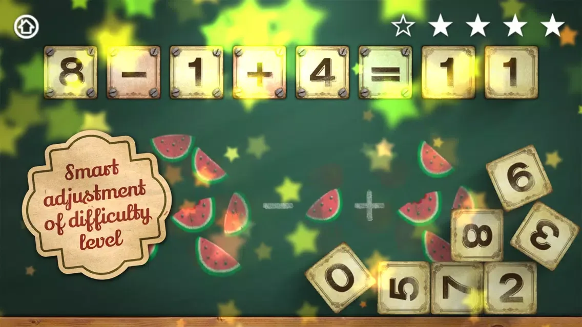 Tangkapan skrin Mathcubes Free: Addition and Subtraction for Kids