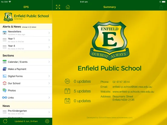 تصاویر Enfield Public School iPad 