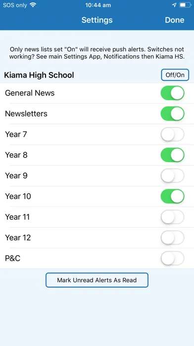 Capturas de pantalla de Kiama High School
