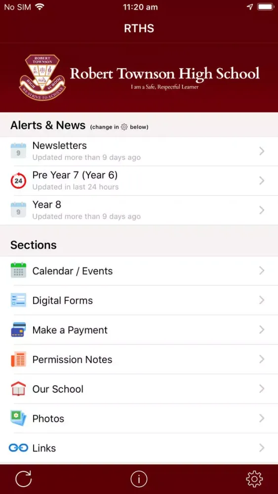 Robert Townson High School Screenshots
