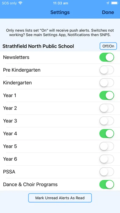 Screenshot di Strathfield North PS