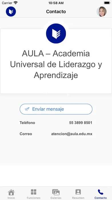ภาพหน้าจอของ AULA education