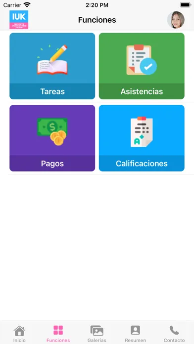 Capturas de pantalla de IUK