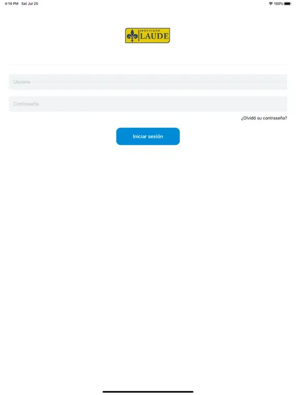 Instituto Laude iPad  Screenshots