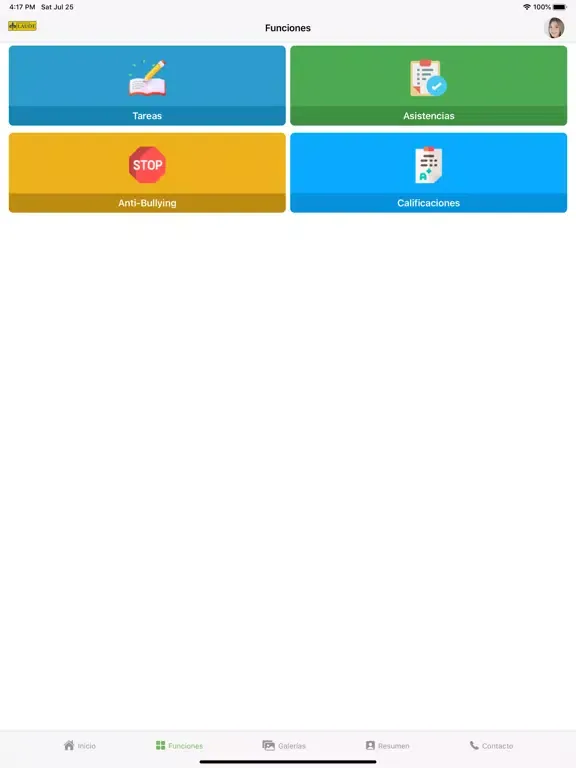 Instituto Laude iPad  Screenshots