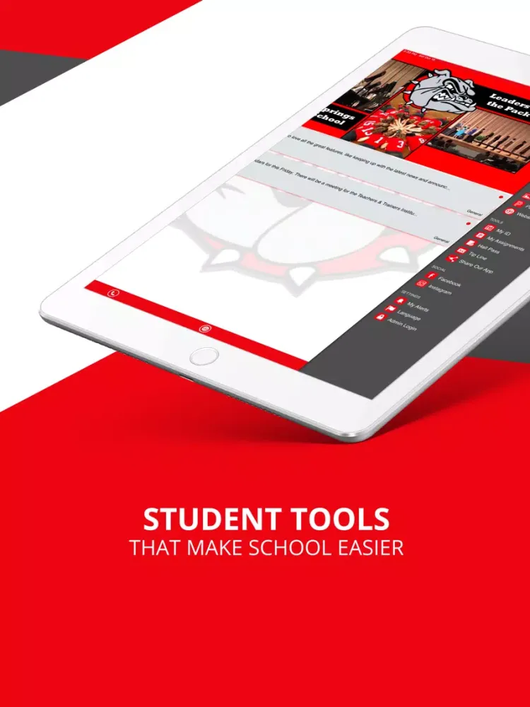 Скриншоты Boiling Springs Middle School iPad 