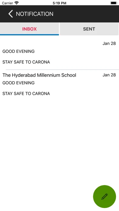 Capturas de tela do Hyderabad Millennium School