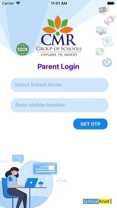 Скриншоты CMR Group of Schools ParentApp