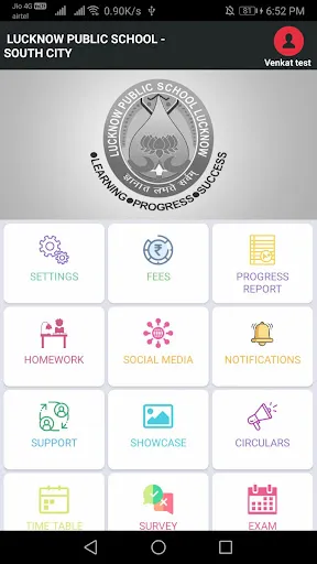Ảnh chụp màn hình của Lucknow Public Schl C.P.Singh