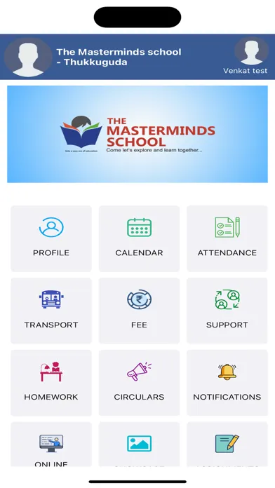 Capturas de tela do The Masterminds School