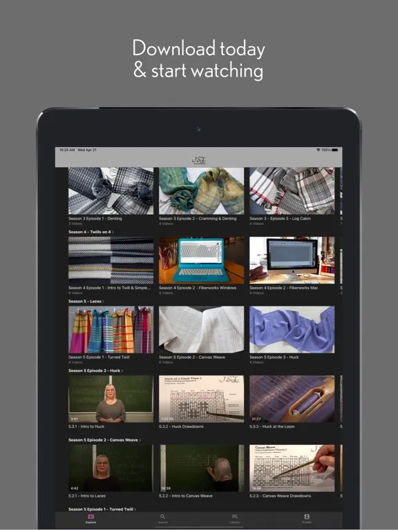School of Weaving iPad 应用截图
