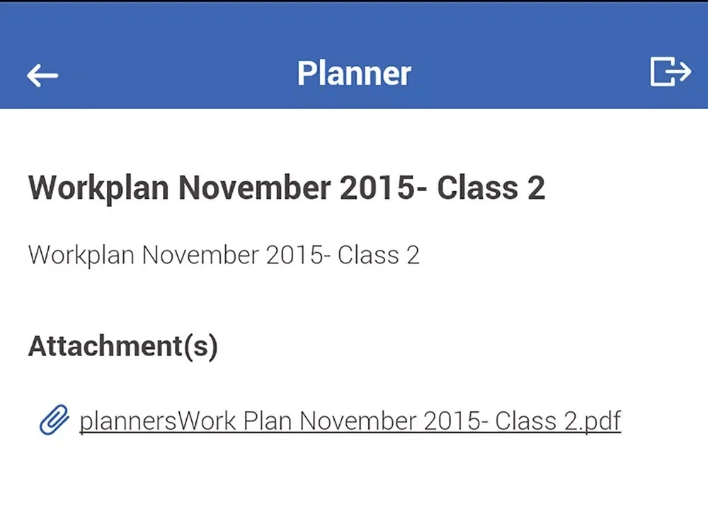 Alliance International School iPad  स्क्रीनशॉट