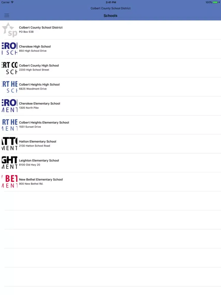 تصاویر Colbert County School District iPad 