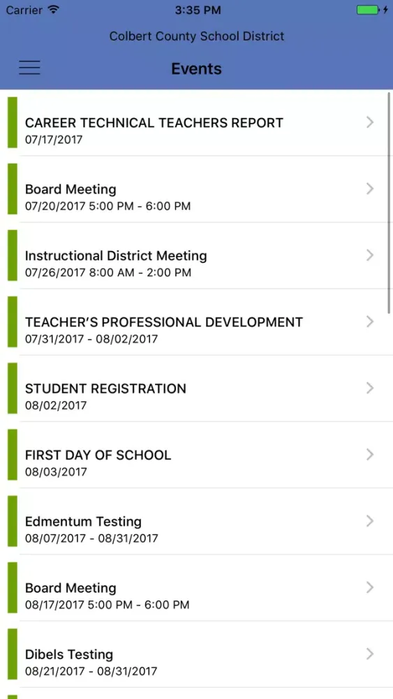 تصاویر Colbert County School District