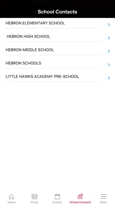 Capturas de pantalla de Hebron Schools