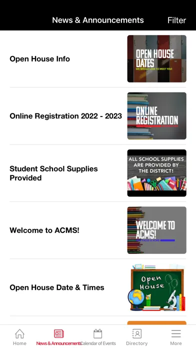 Capturas de pantalla de Adair County Schools