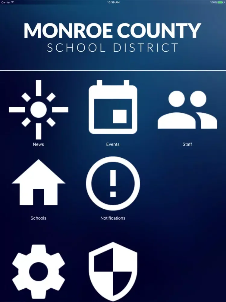 Monroe County School District iPad 应用截图