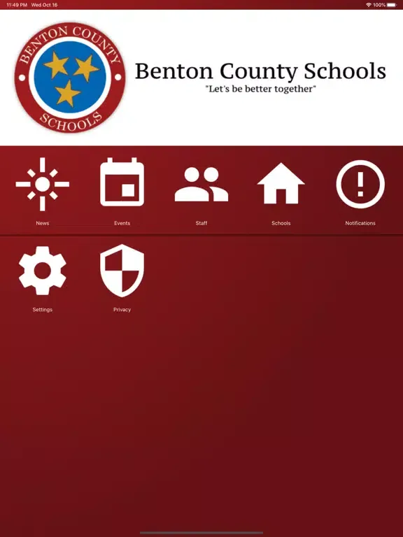 Benton County Schools TN iPad  سکرین شاٹس