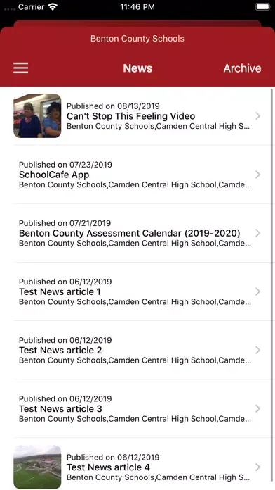 Benton County Schools TN سکرین شاٹس