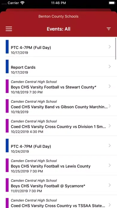 Benton County Schools TN سکرین شاٹس