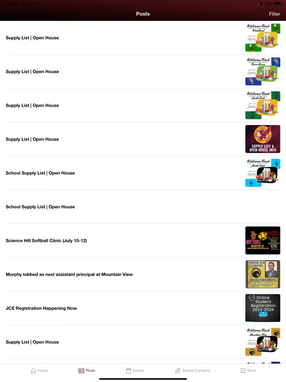 تصاویر Johnson City Schools iPad 
