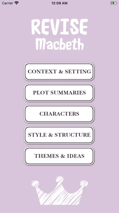 Revise Macbeth スクリーンショット