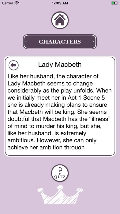 Revise Macbeth スクリーンショット