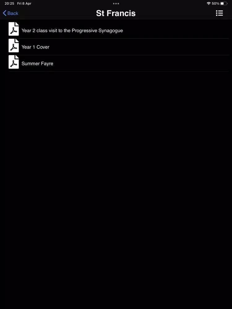 Скриншоты St Francis iPad 