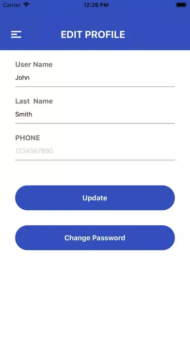 Screenshot di Student Experience Portal