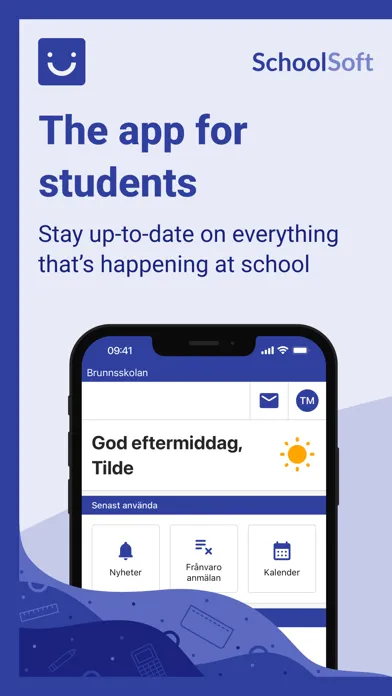 Tangkapan layar SchoolSoft Elev