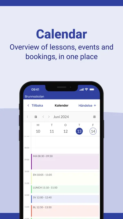 Tangkapan layar SchoolSoft Elev