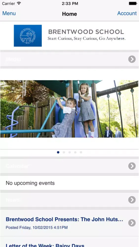Brentwood School स्क्रीनशॉट