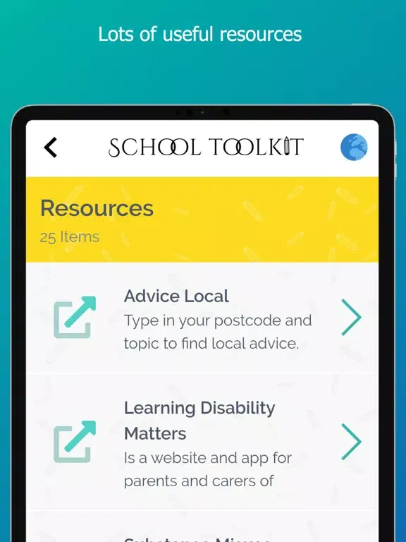 Скриншоты School Toolkit iPad 
