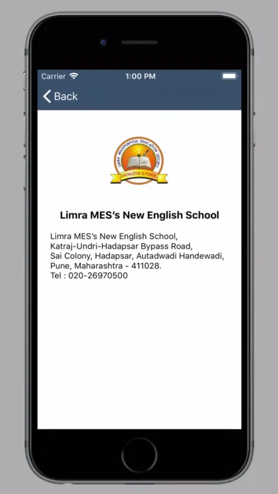 Limra MES’s New English School应用截图