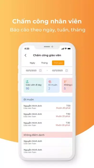 Capturas de pantalla de PNP Quản lý