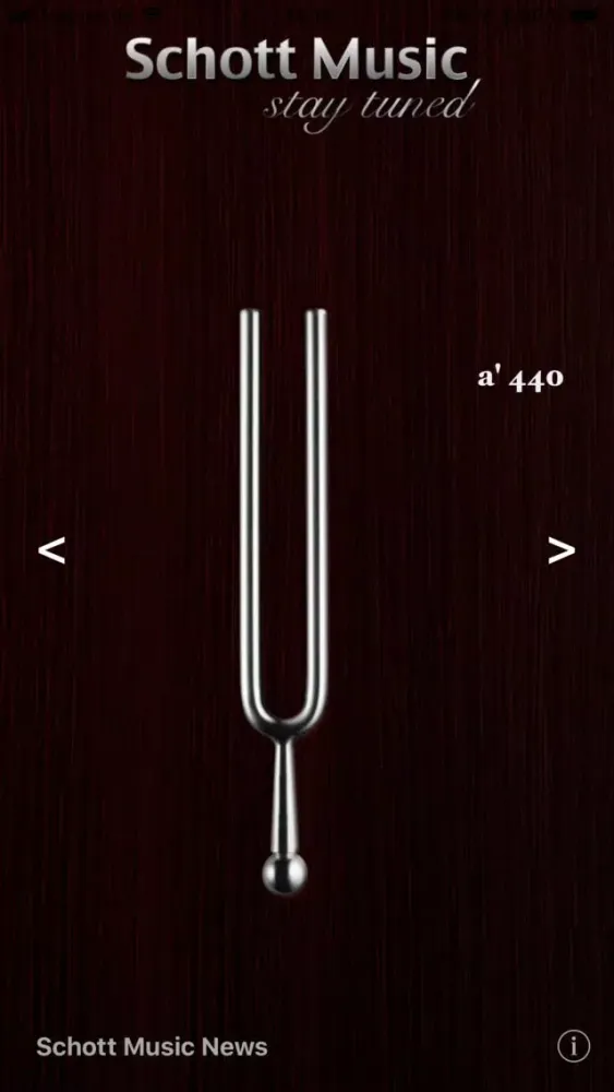 تصاویر Schott Music Tuning Fork