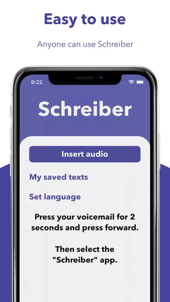 Screenshot di Schreiber | Read not hear