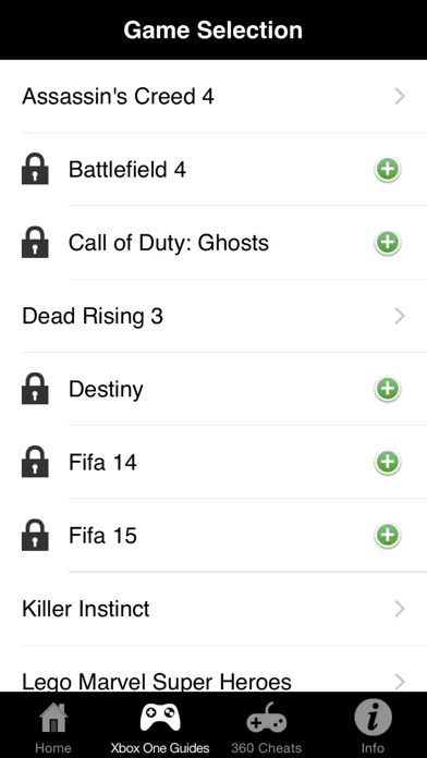 Cheats Ultimate for Xbox One スクリーンショット