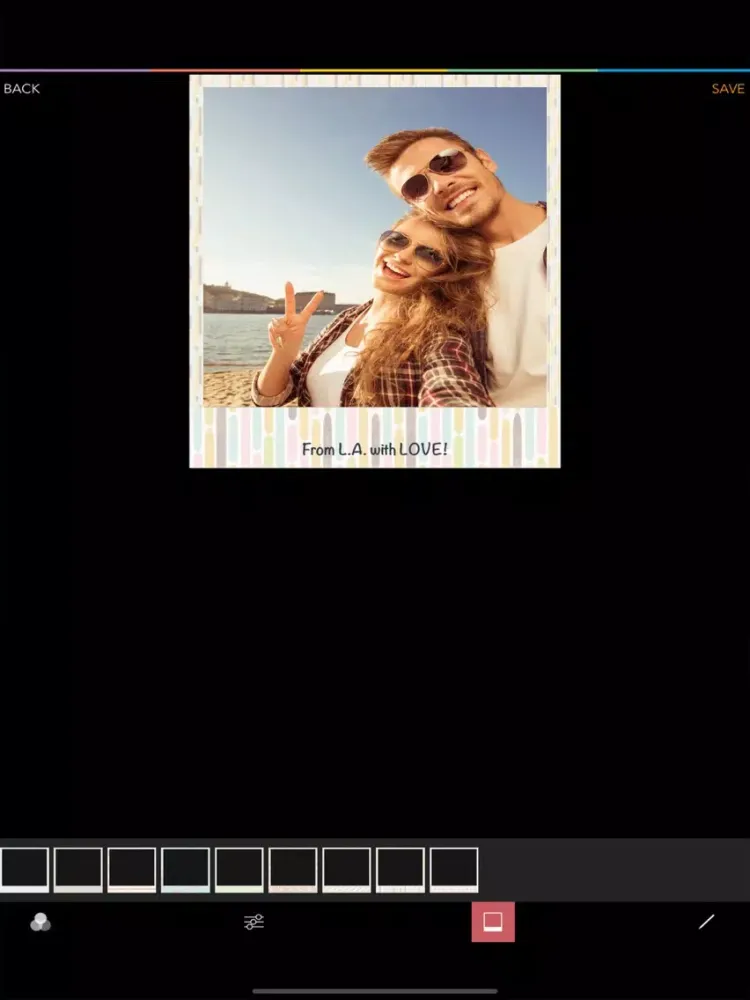 Tangkapan layar Vintage-Cam iPad 
