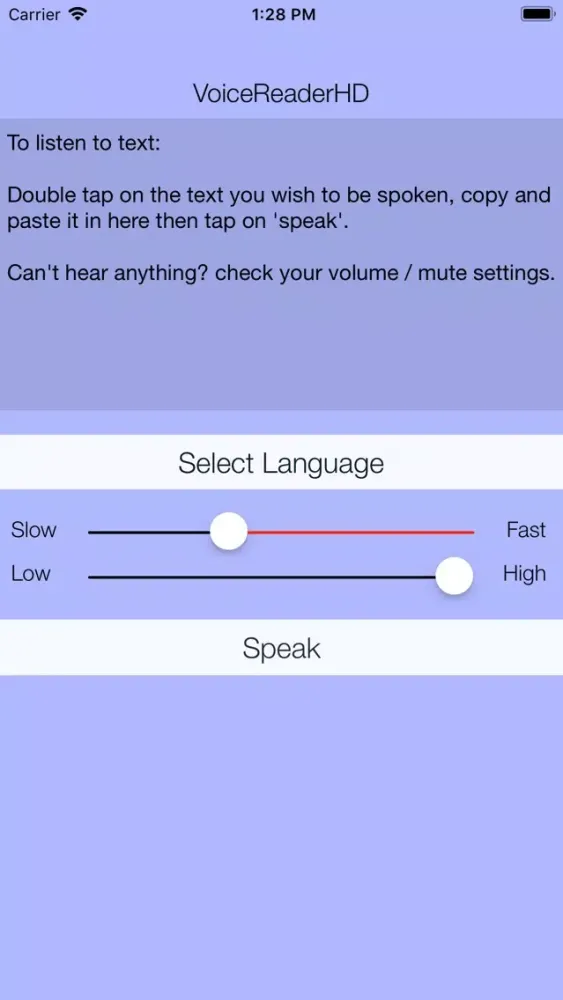 VoiceReaderHD স্ক্রিনশট