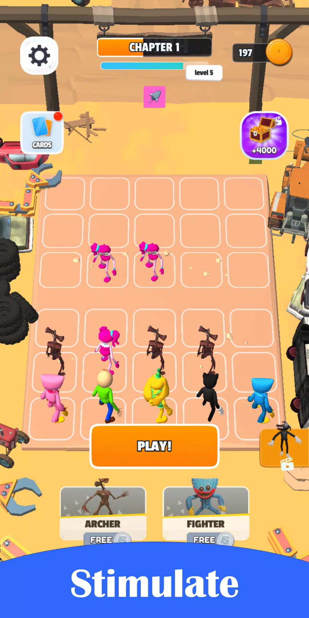 Merge Crazy Monster Fight War Screenshots