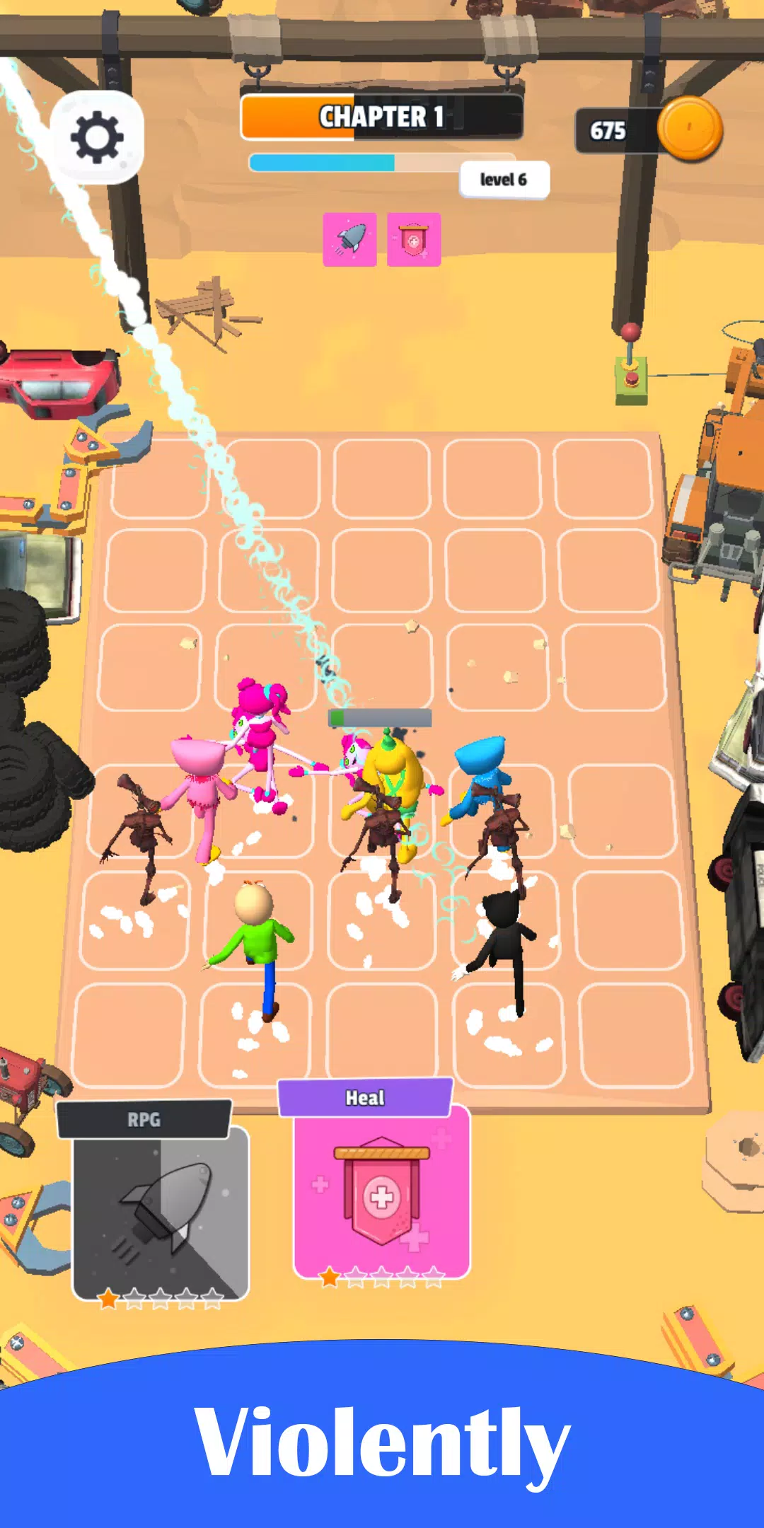Merge Crazy Monster Fight War Screenshots