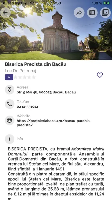 Tangkapan layar Visit Bacau