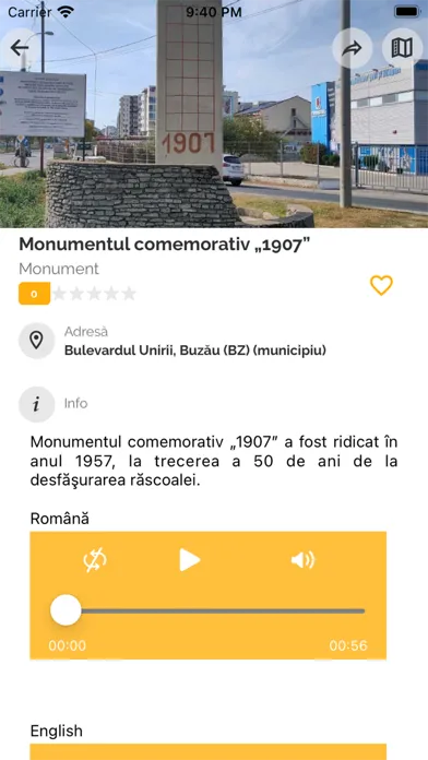Zrzuty ekranu Buzau CityApp